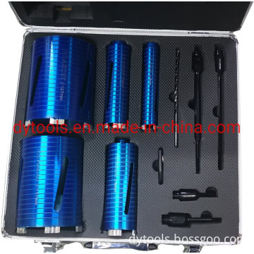 5PCS Aluminium Box Diamond Core Drill Bits Kits